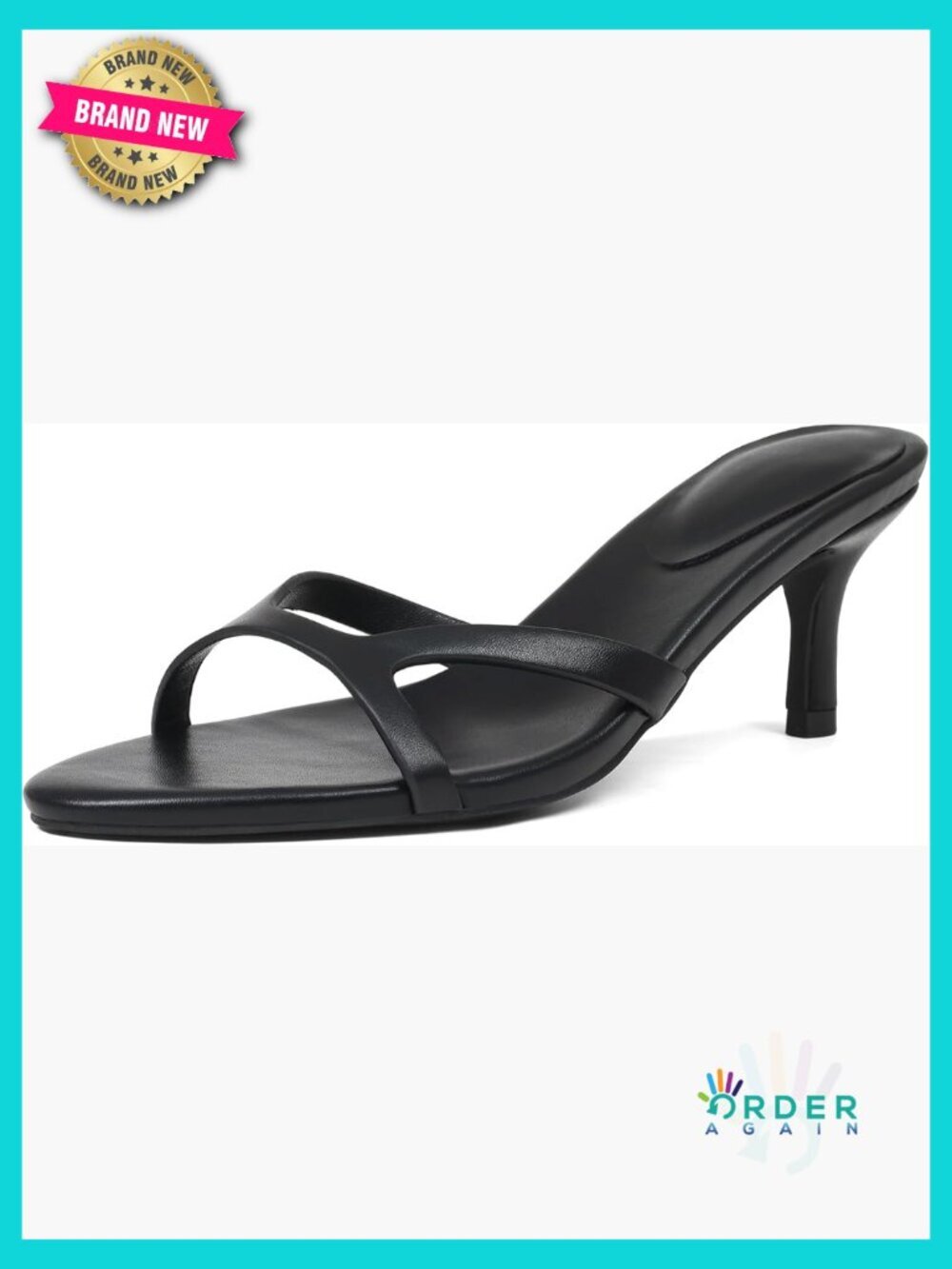 Kitten Heel Wedge Sandals Cutout Elastic Band Open Toe Casual Mid Heeled Beach